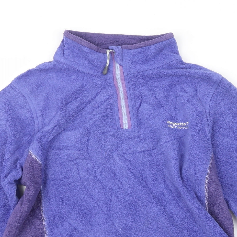 Regatta Womens Purple   Pullover Sweatshirt Size 10
