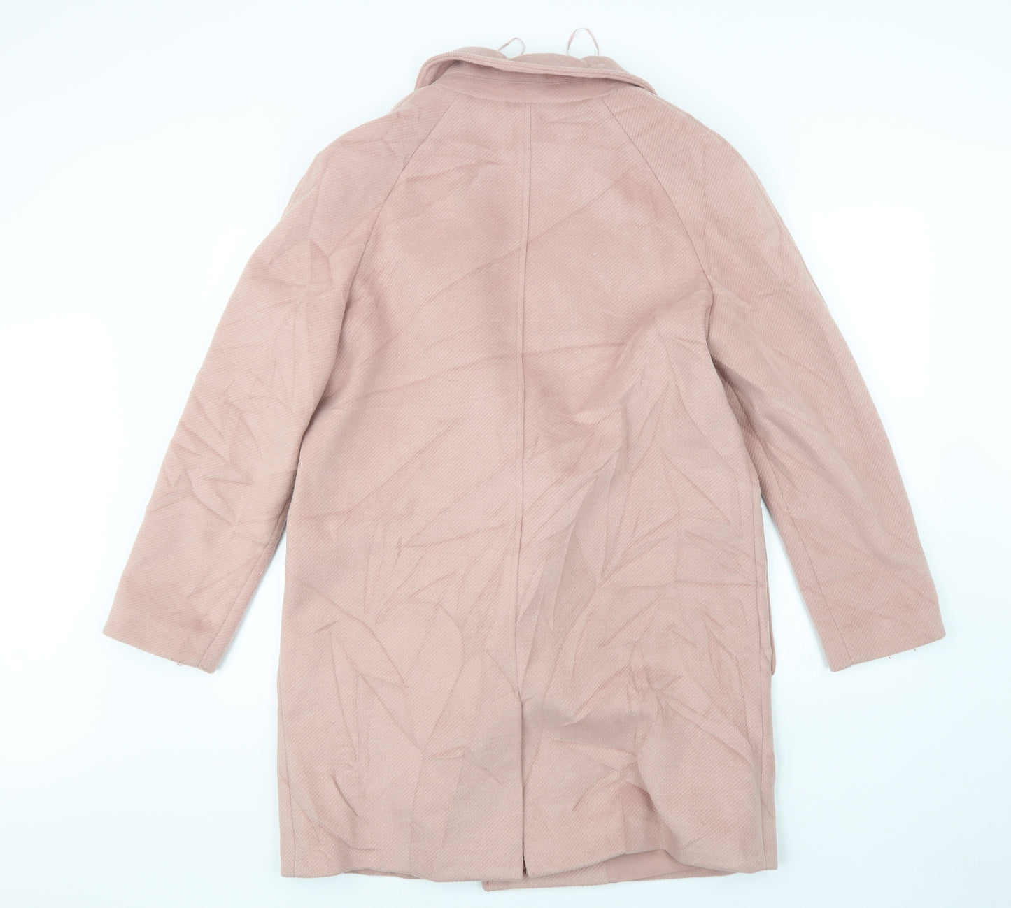 Marks and Spencer Womens Pink   Pea Coat Coat Size 12