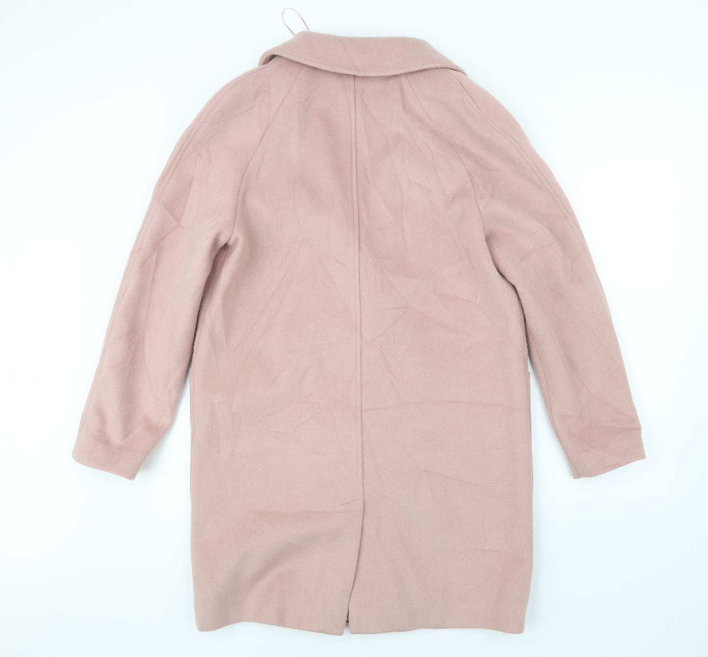 Marks and Spencer Womens Pink   Pea Coat Coat Size 12