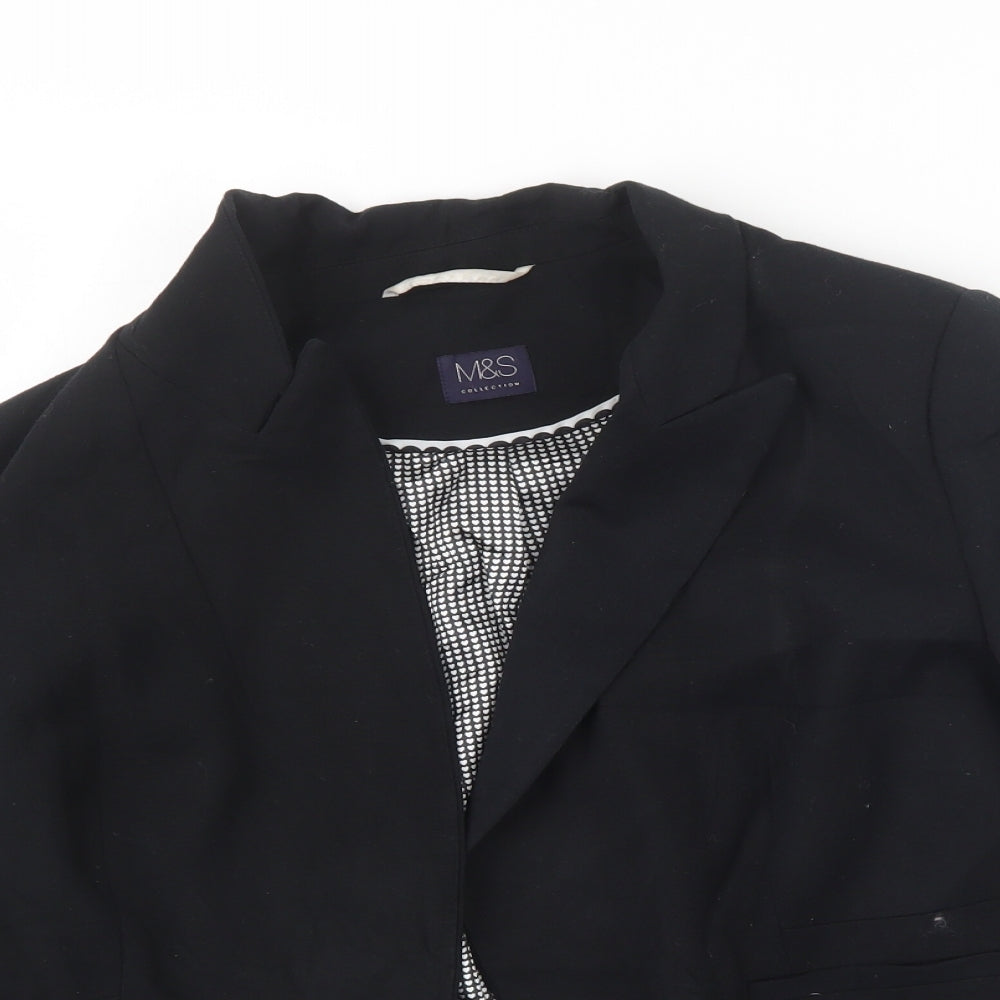 Marks and Spencer Womens Black   Jacket  Size 18