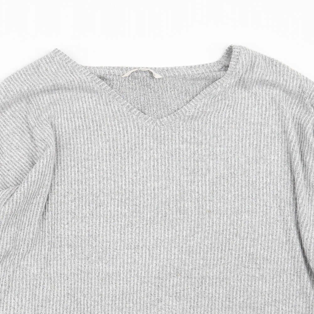 TU Womens Grey  Knit Pullover Jumper Size 20
