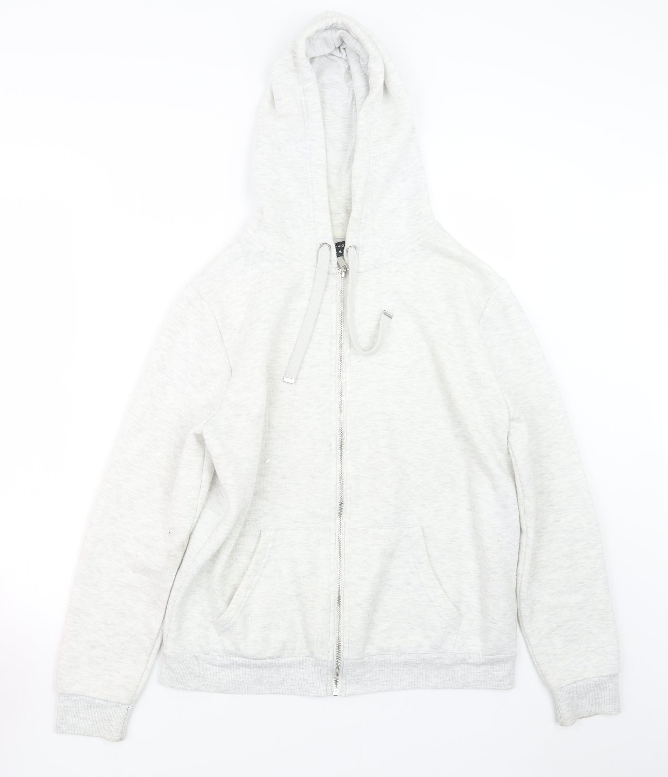 Peacocks Womens Grey   Full Zip Hoodie Size 14