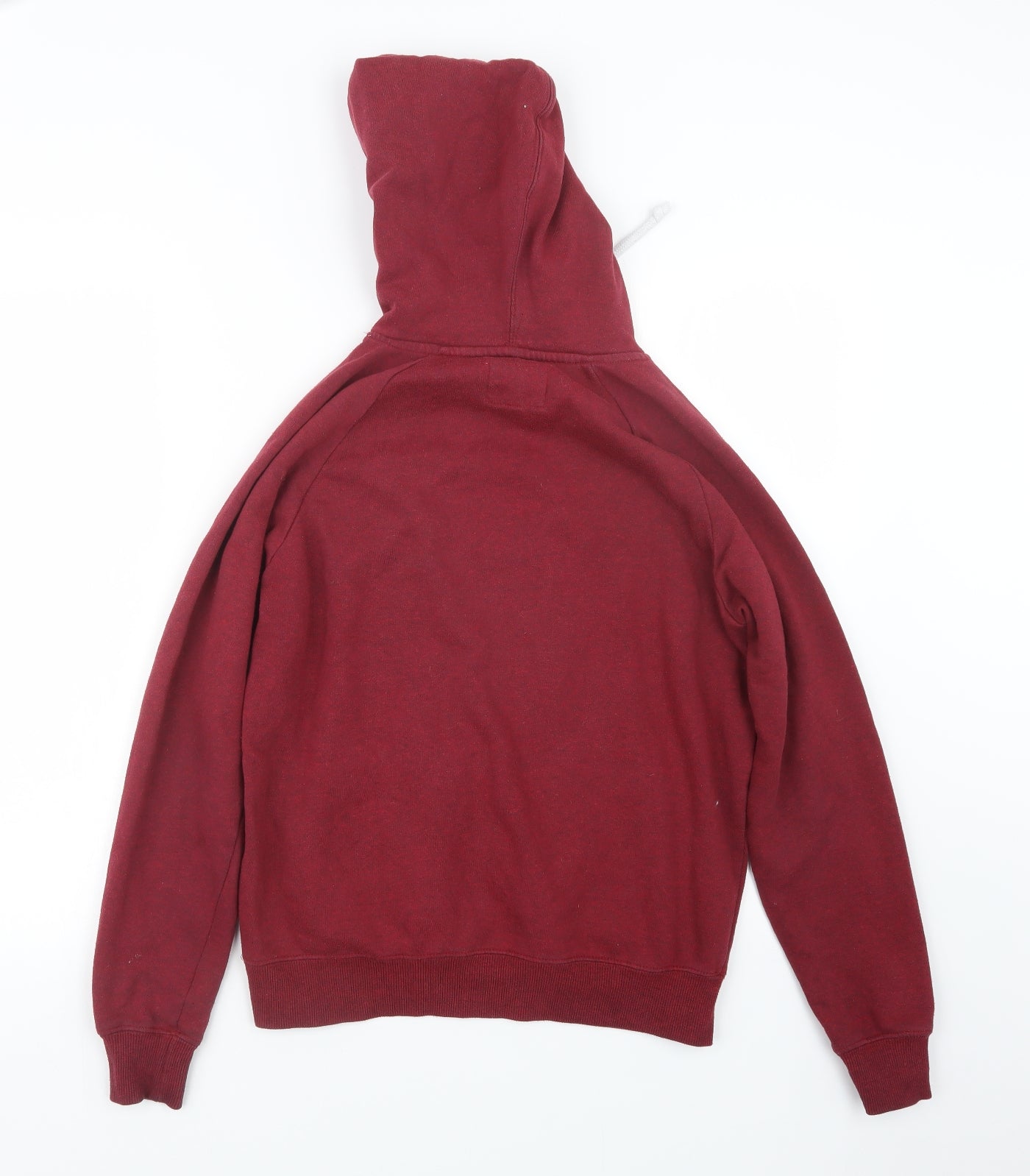 Cedar Wood State Mens Red   Pullover Hoodie Size S