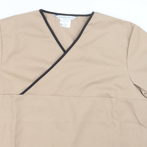 Wearwell Womens Beige   Tunic T-Shirt Size L  - Work