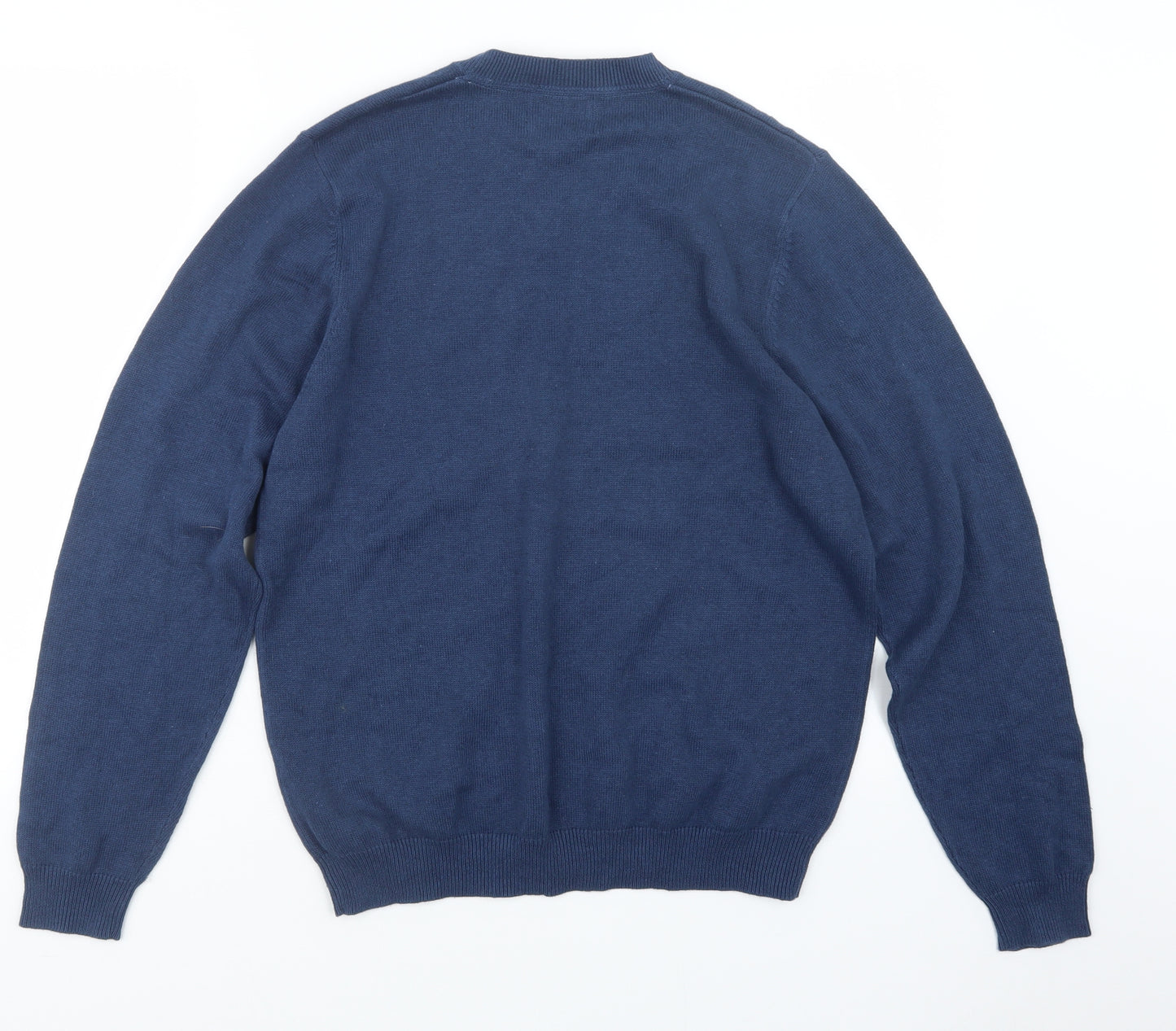 Blue Harbour Mens Blue  Knit Pullover Jumper Size M