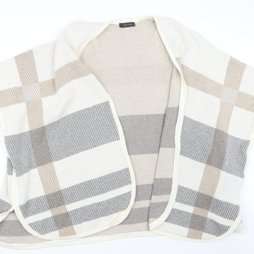 New Look Womens Beige  Knit Cape Jumper One Size