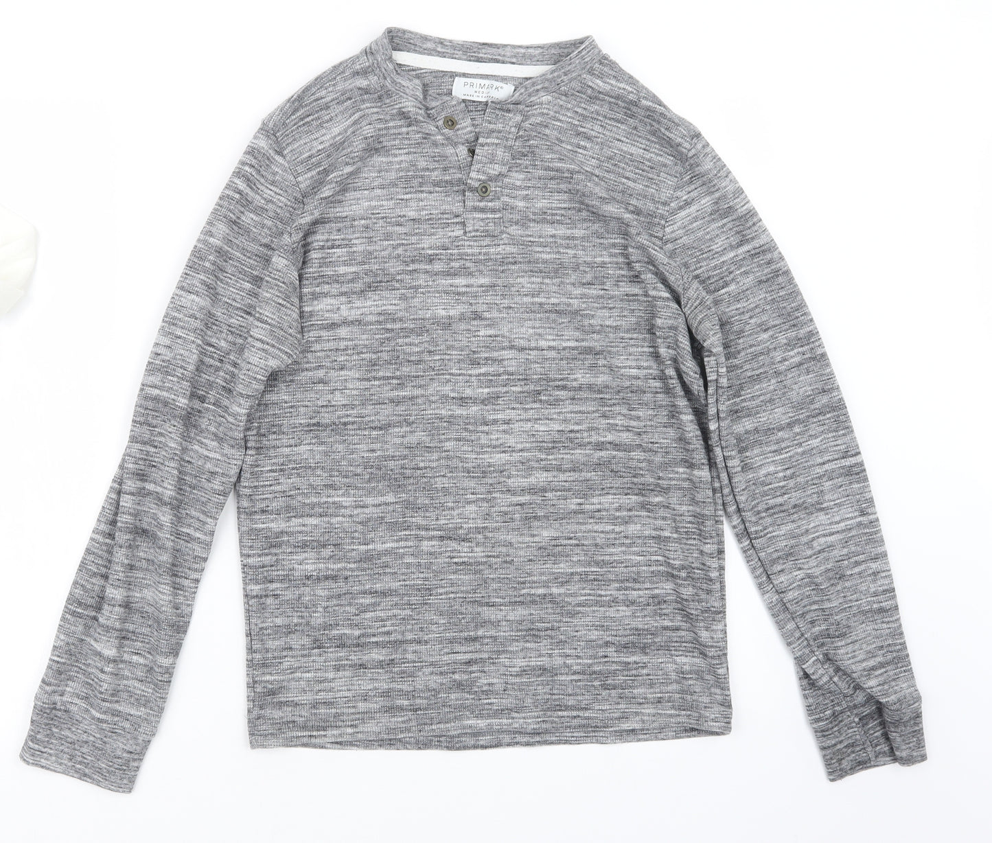 Primark Mens Grey    T-Shirt Size M
