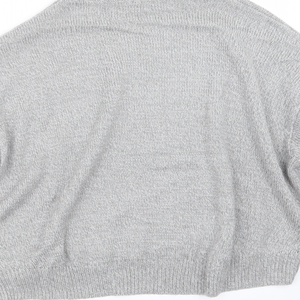 Divided by H&M Womens Grey  Knit Pullover Jumper Size S