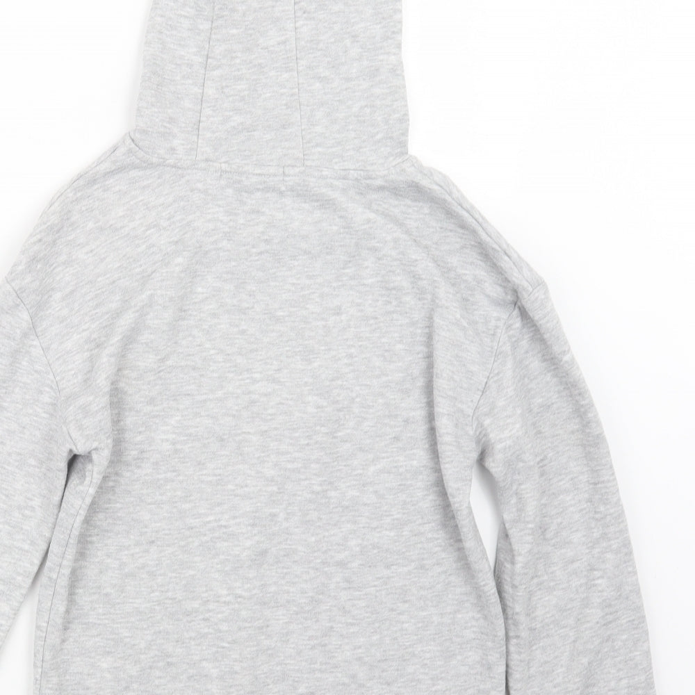 Primark Girls Grey   Pullover Hoodie Size 11-12 Years