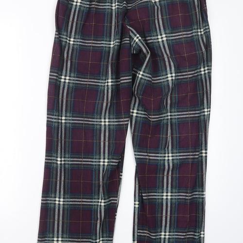 NEXT Mens Purple Check   Pyjama Pants Size S