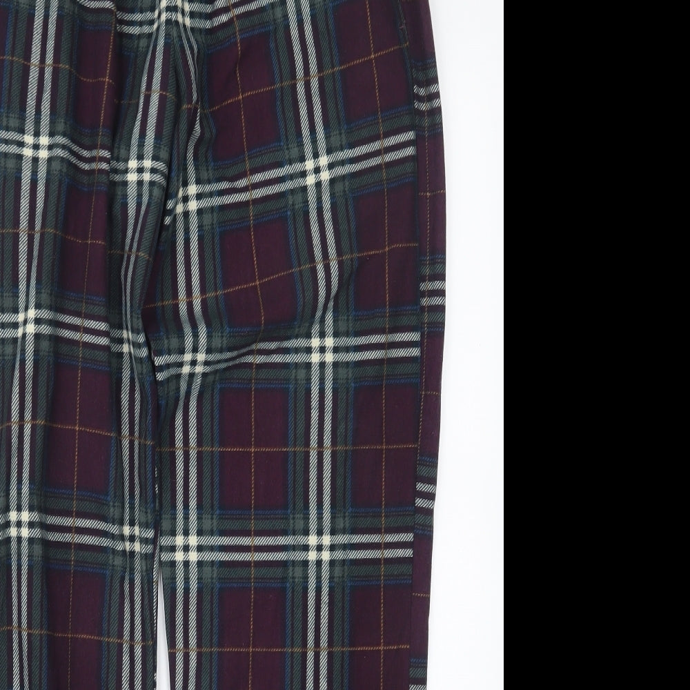 NEXT Mens Purple Check   Pyjama Pants Size S