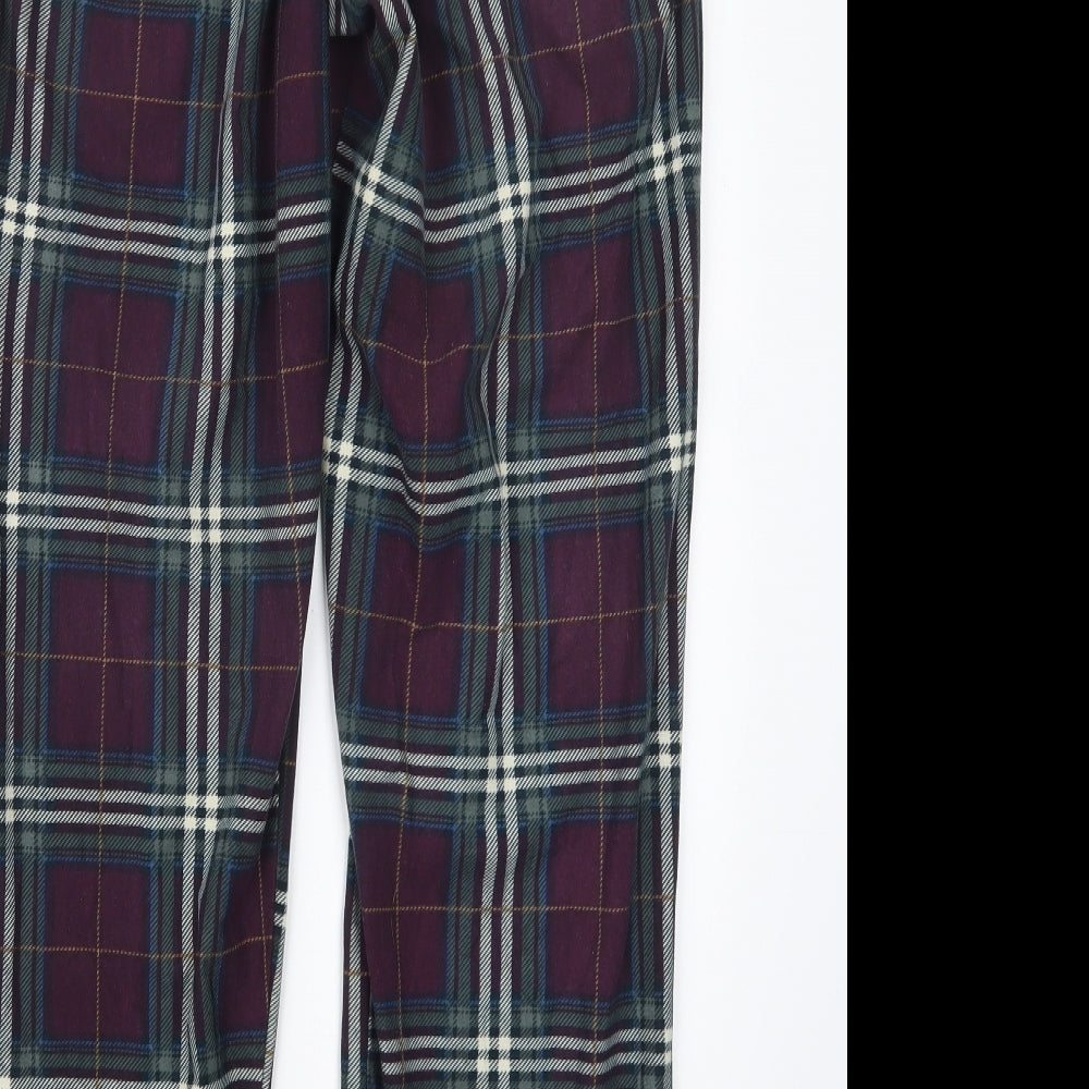 NEXT Mens Purple Check   Pyjama Pants Size S