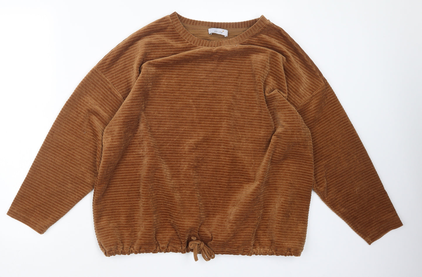 Per Una Womens Brown   Pullover Jumper Size 16