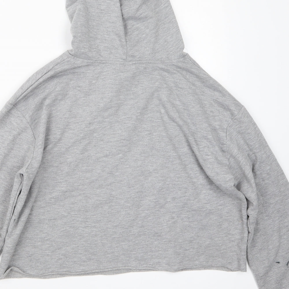 Primark Womens Grey   Pullover Hoodie Size 10  - Harry Potter