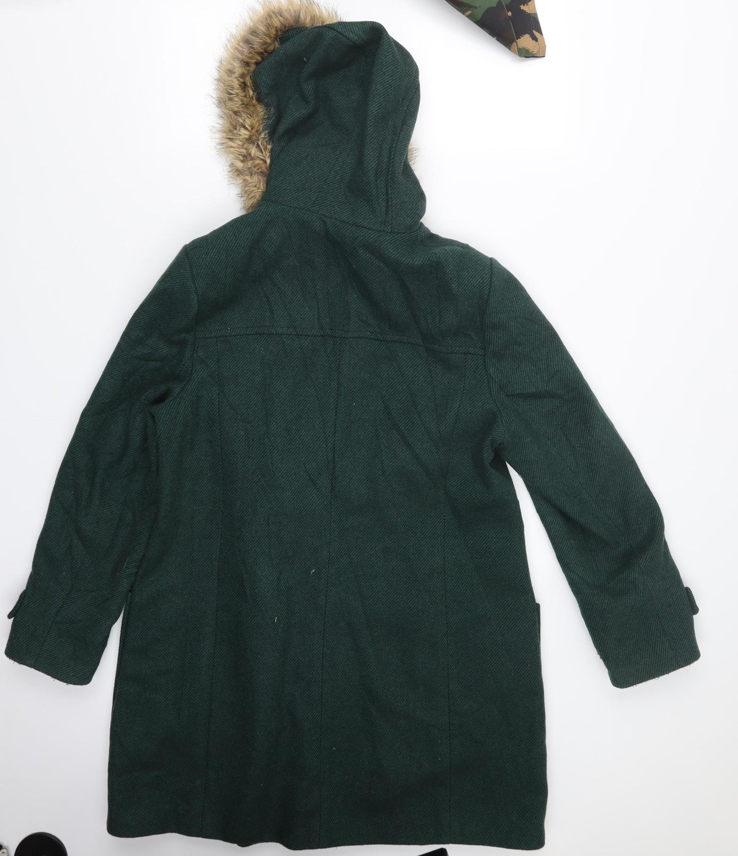 Papaya Womens Green   Pea Coat Coat Size 18