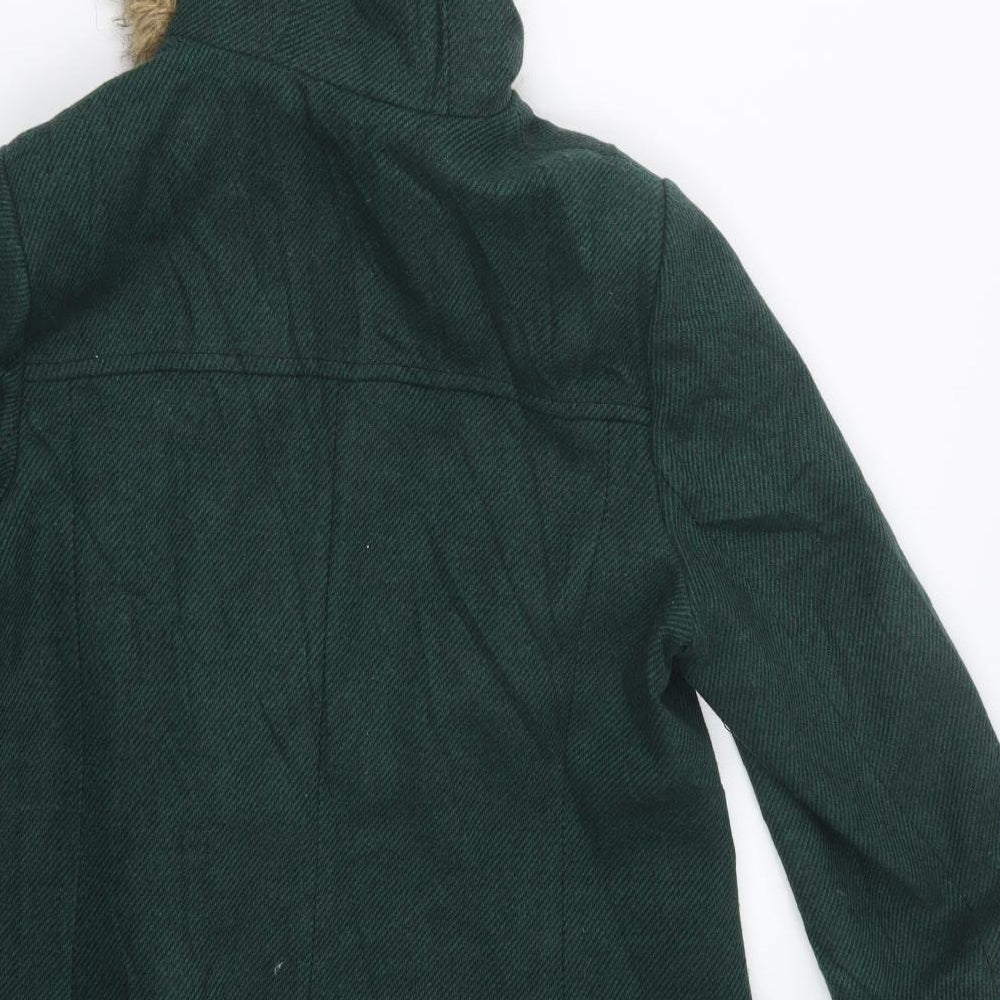 Papaya Womens Green   Pea Coat Coat Size 18