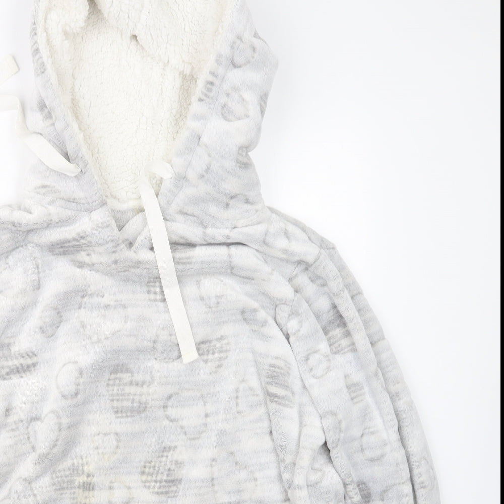 George Womens Grey Geometric  Top One Piece Size 20