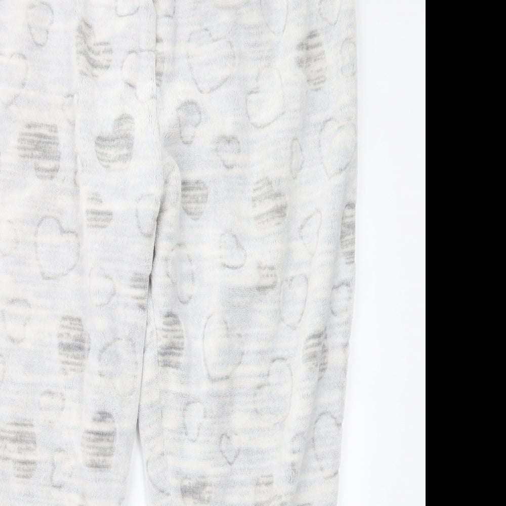 George Womens Grey Geometric  Capri Pyjama Pants Size 20