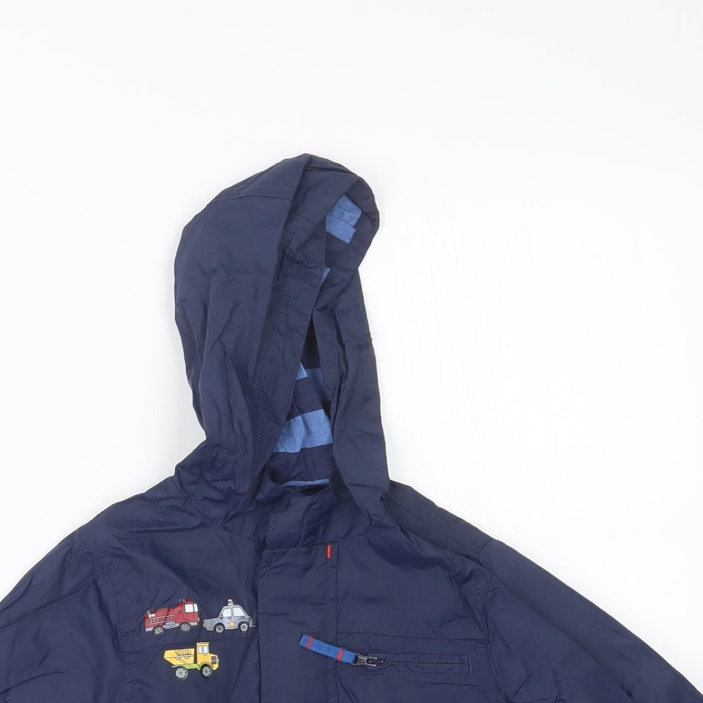 Marks and Spencer Boys Blue   Jacket Coat Size 2-3 Years