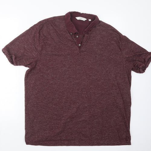 NEXT Mens Red    Polo Size 3XL