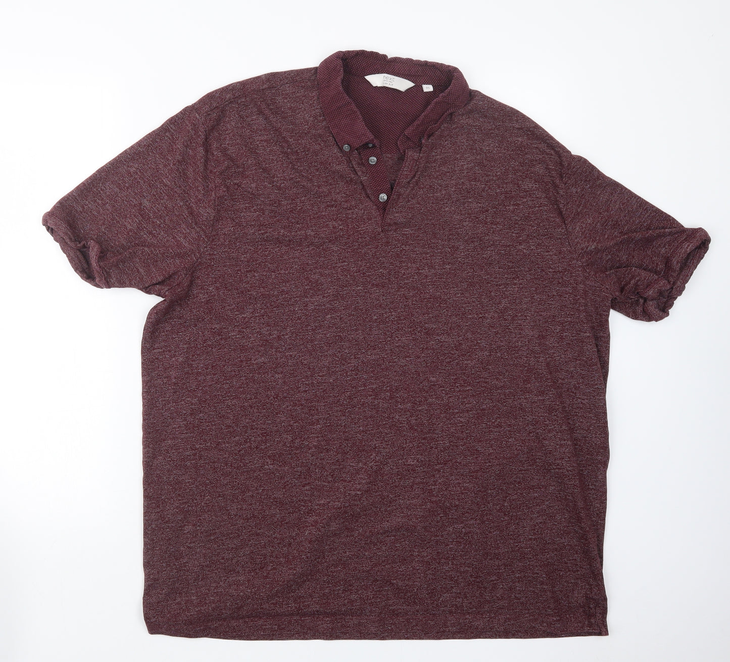 NEXT Mens Red    Polo Size 3XL