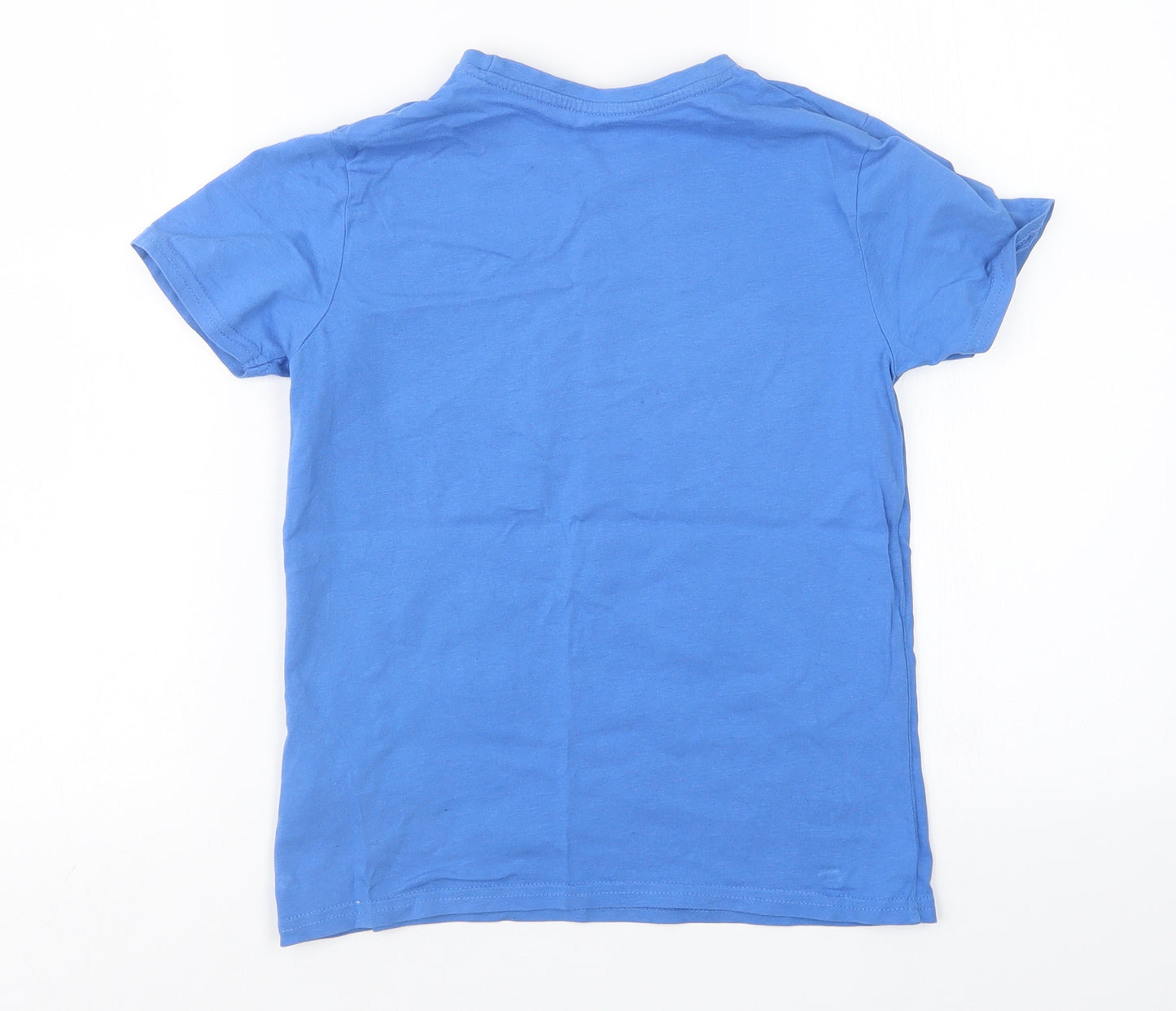 Primark Boys Blue   Basic T-Shirt Size 8-9 Years