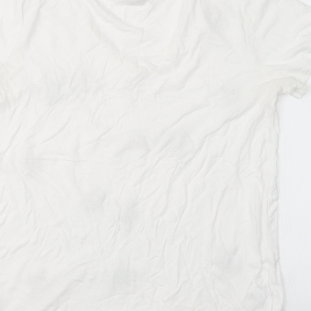 NEXT Womens White   Basic T-Shirt Size 10