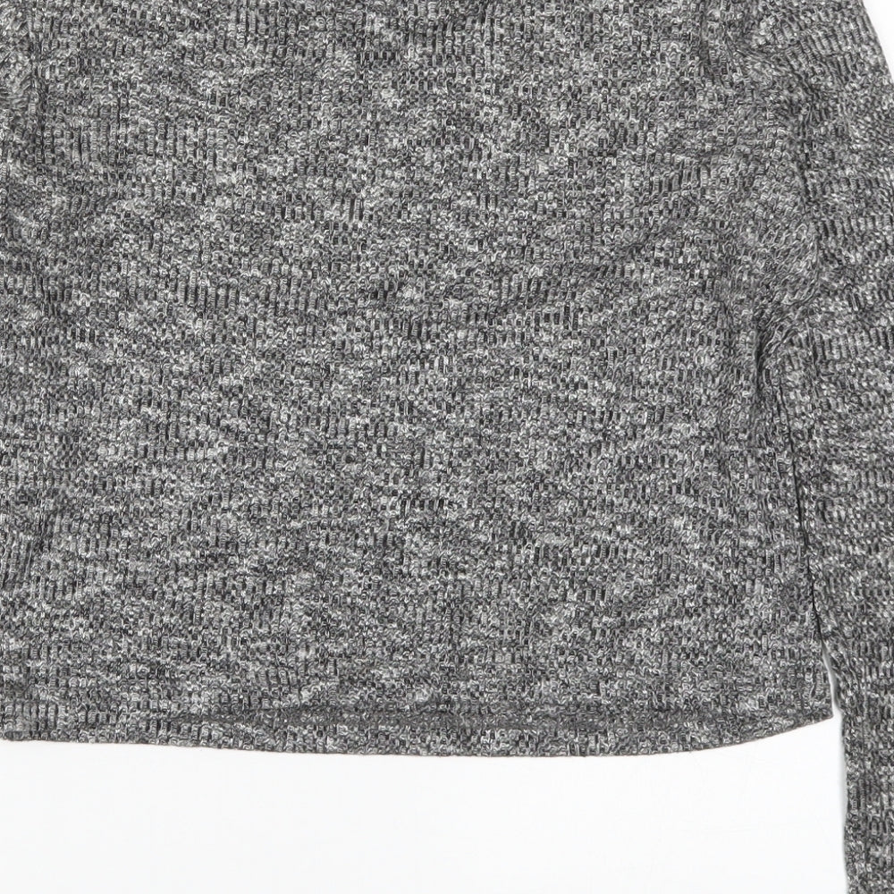 Atmosphere Womens Grey   Cropped T-Shirt Size 12