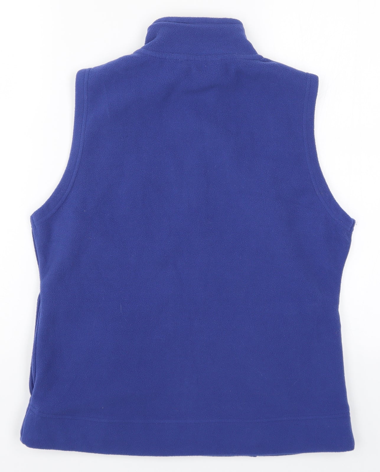 Isle Womens Blue  Fleece Gilet Jacket Size 10
