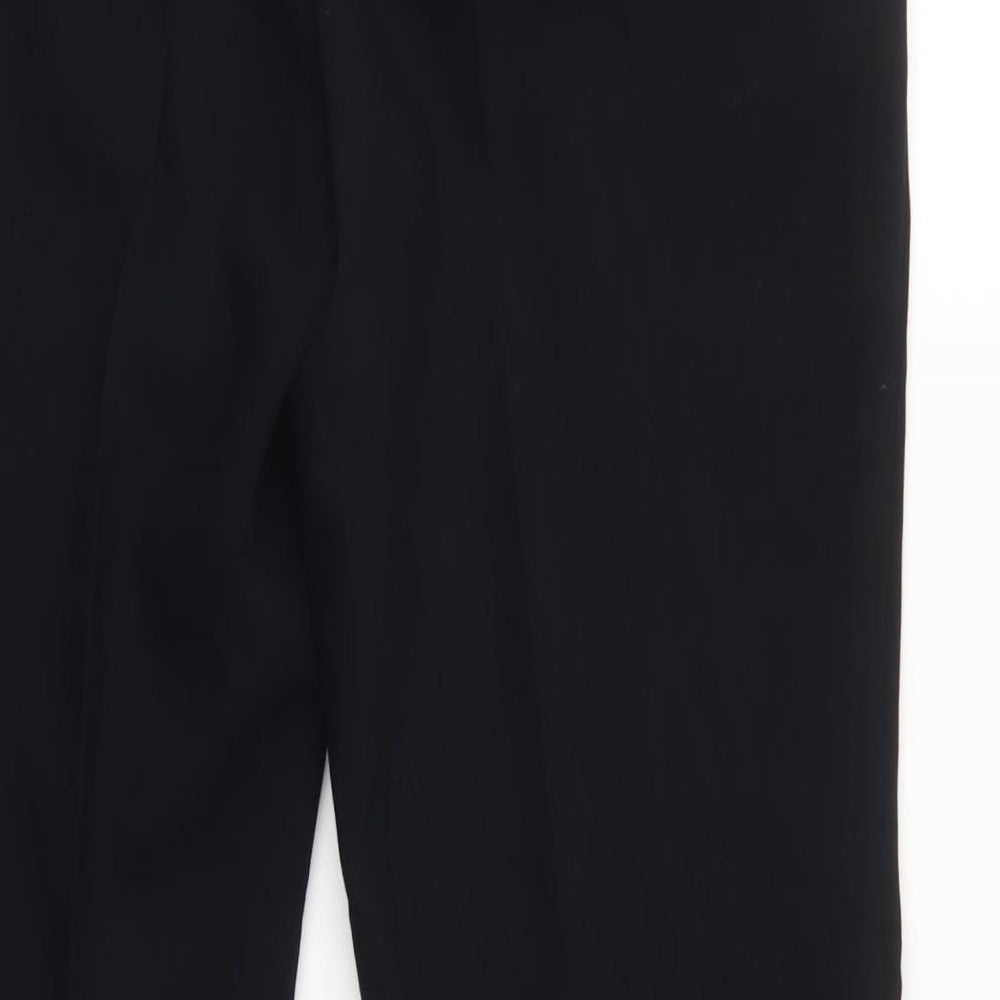 Preworn Womens Black   Trousers  Size 32 in L30 in