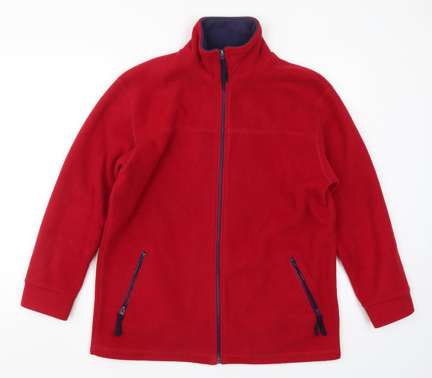 Bonmarché Womens Red  Fleece Jacket  Size M
