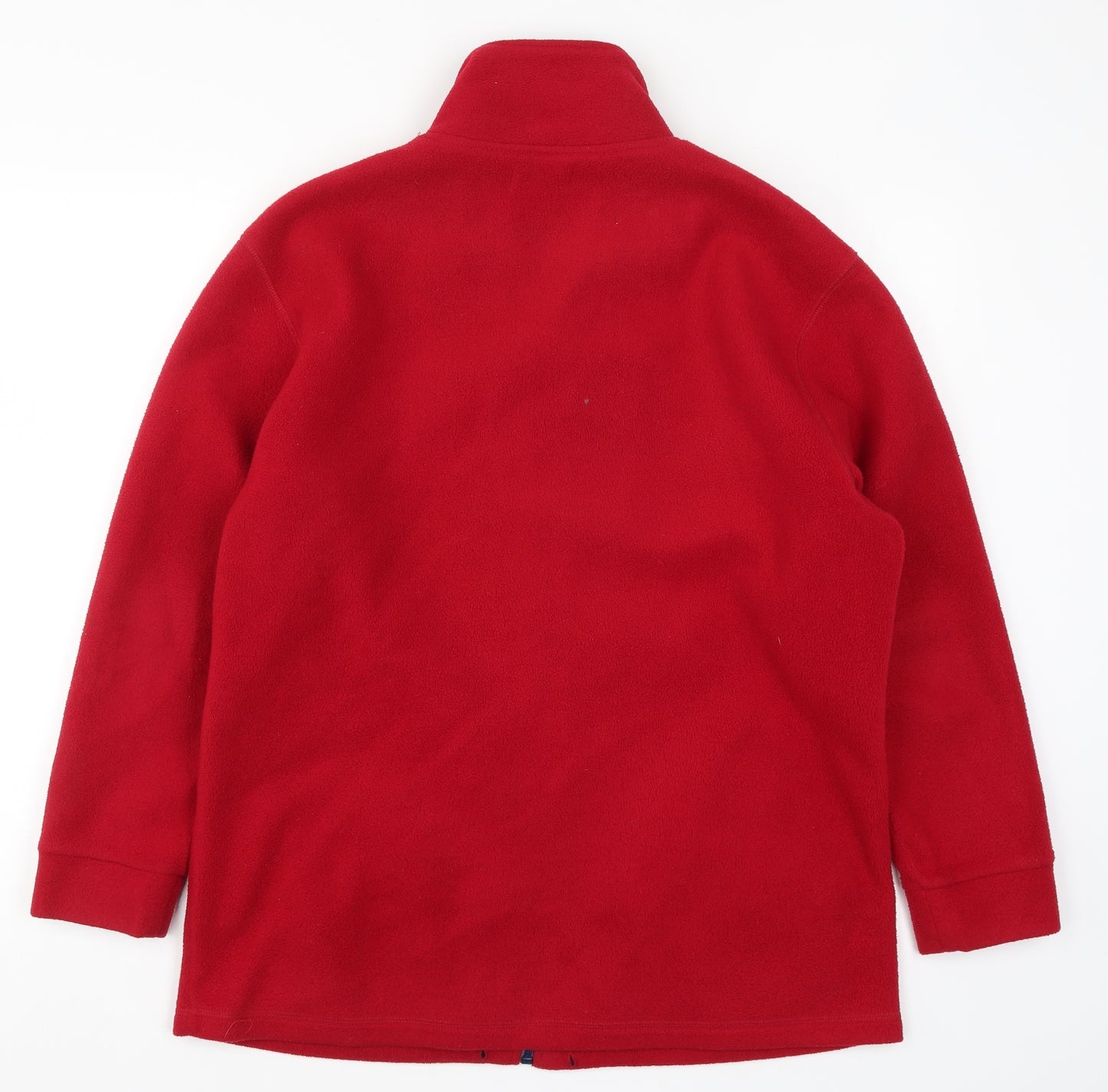 Bonmarché Womens Red  Fleece Jacket  Size M