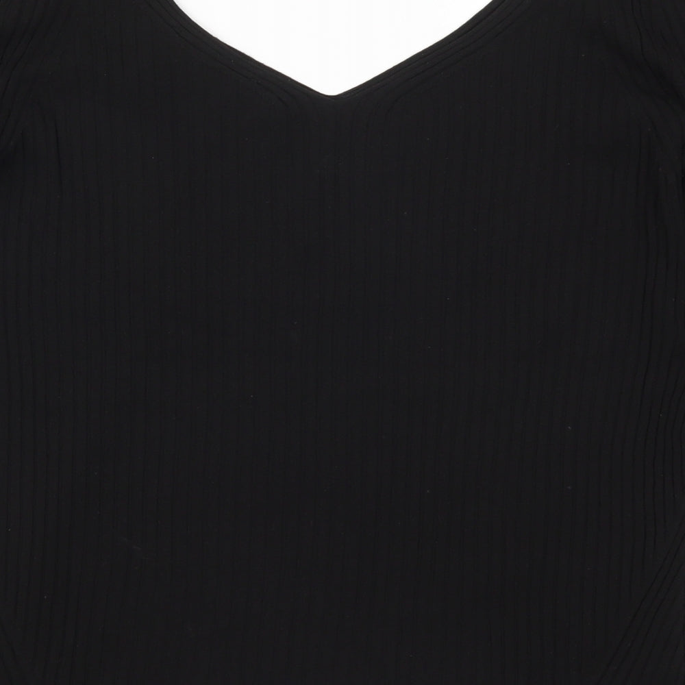 NEXT Womens Black   Basic T-Shirt Size 16