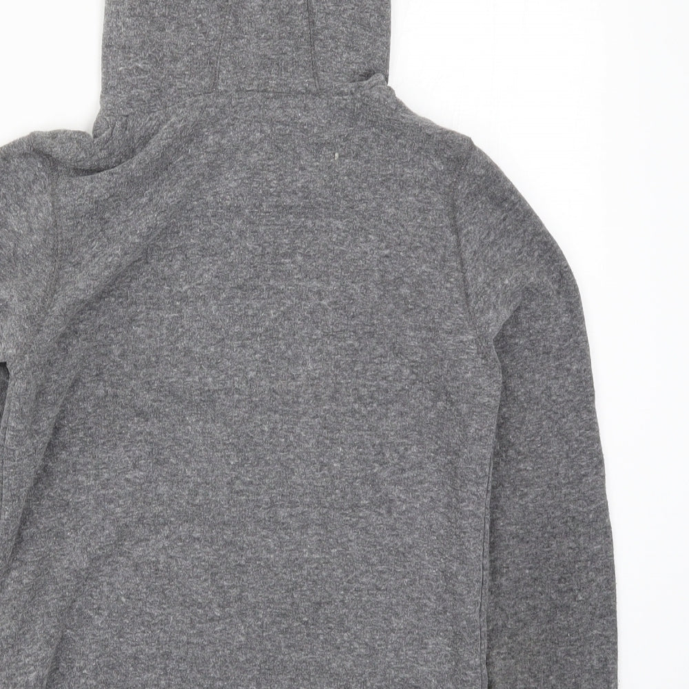 New Look Girls Grey   Full Zip Hoodie Size 10-11 Years