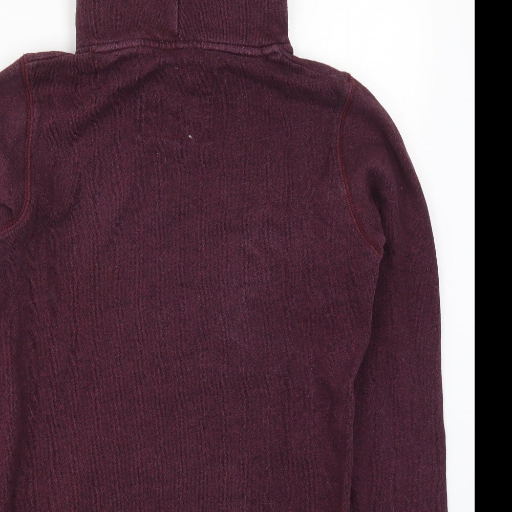 Jack Wills Womens Purple   Pullover Hoodie Size 8
