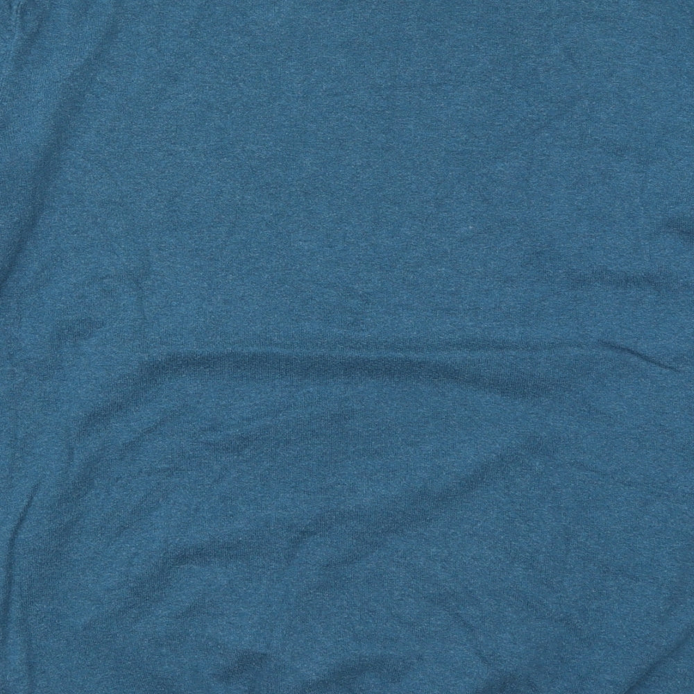 Easy Mens Blue  Knit Pullover Jumper Size 2XL