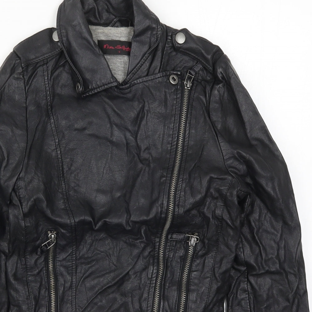 Miss Selfridge Womens Black   Jacket  Size 6