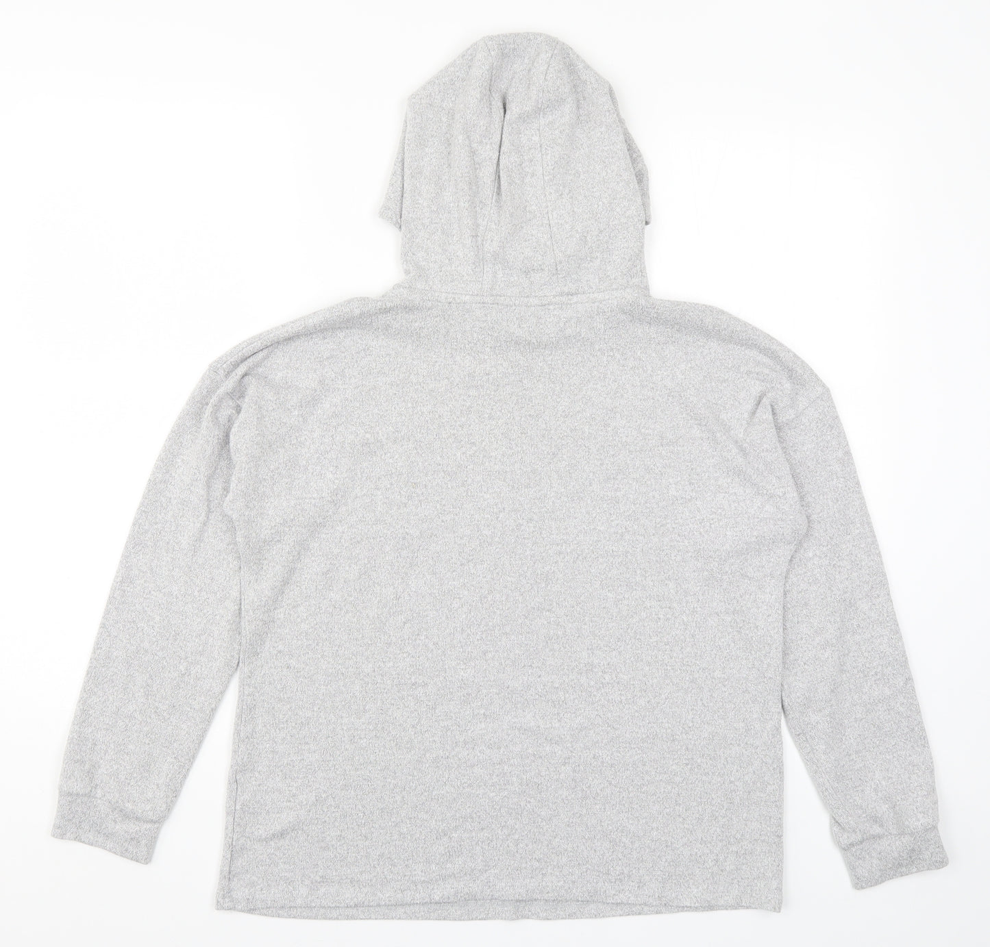 Marks and Spencer Girls Grey   Pullover Hoodie Size 13-14 Years