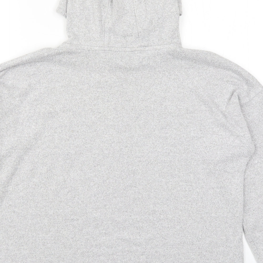 Marks and Spencer Girls Grey   Pullover Hoodie Size 13-14 Years