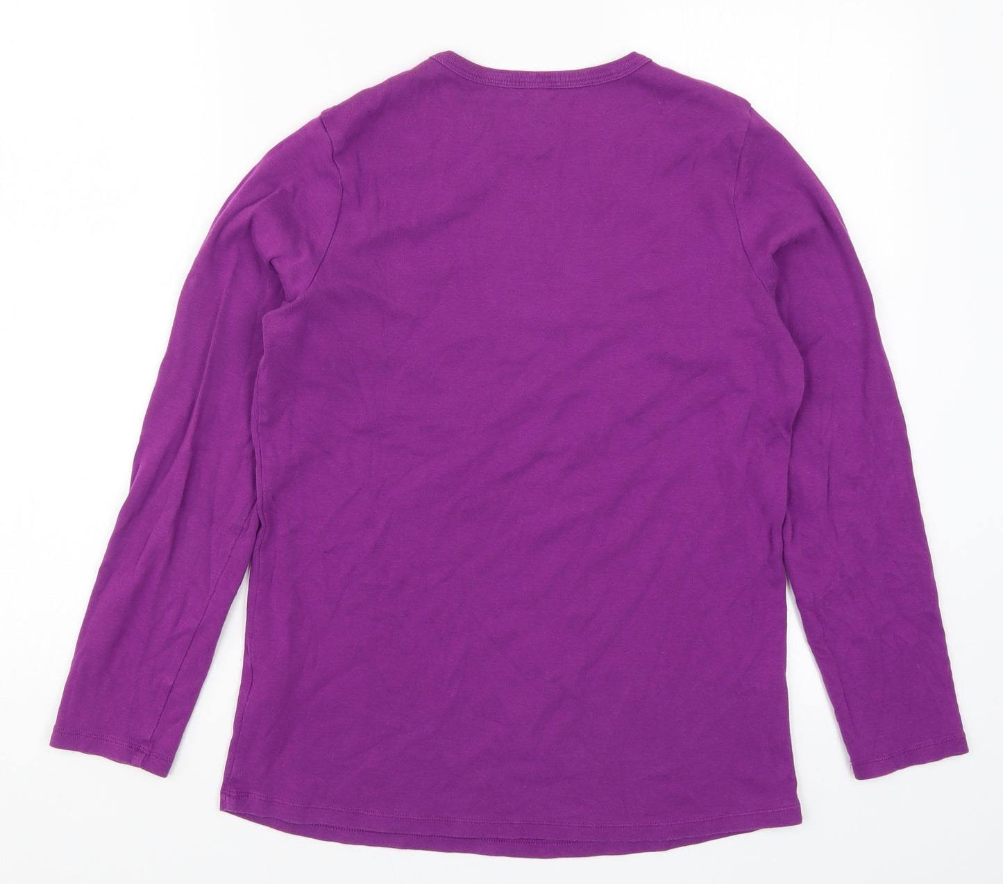 Marks and Spencer Womens Purple   Basic T-Shirt Size 18