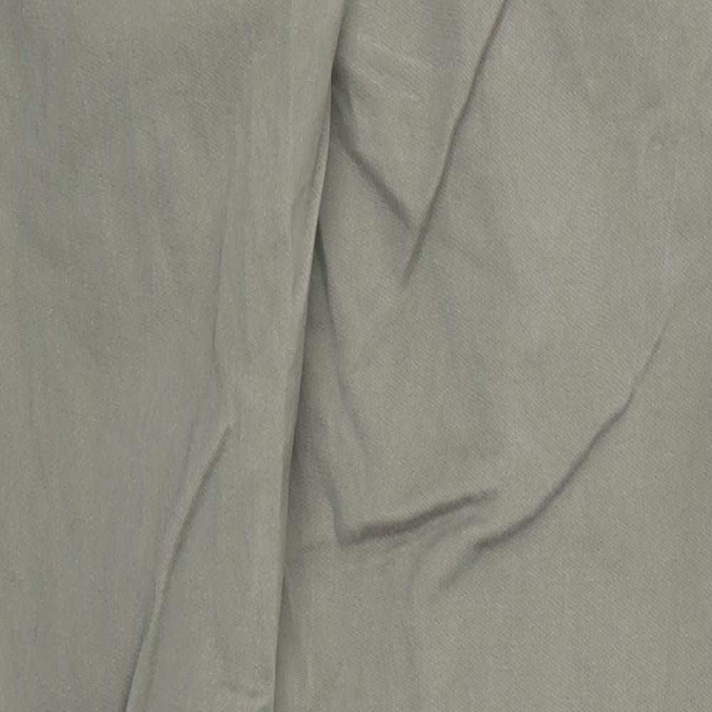 NEXT Mens Green   Chino Trousers Size 32 L30 in