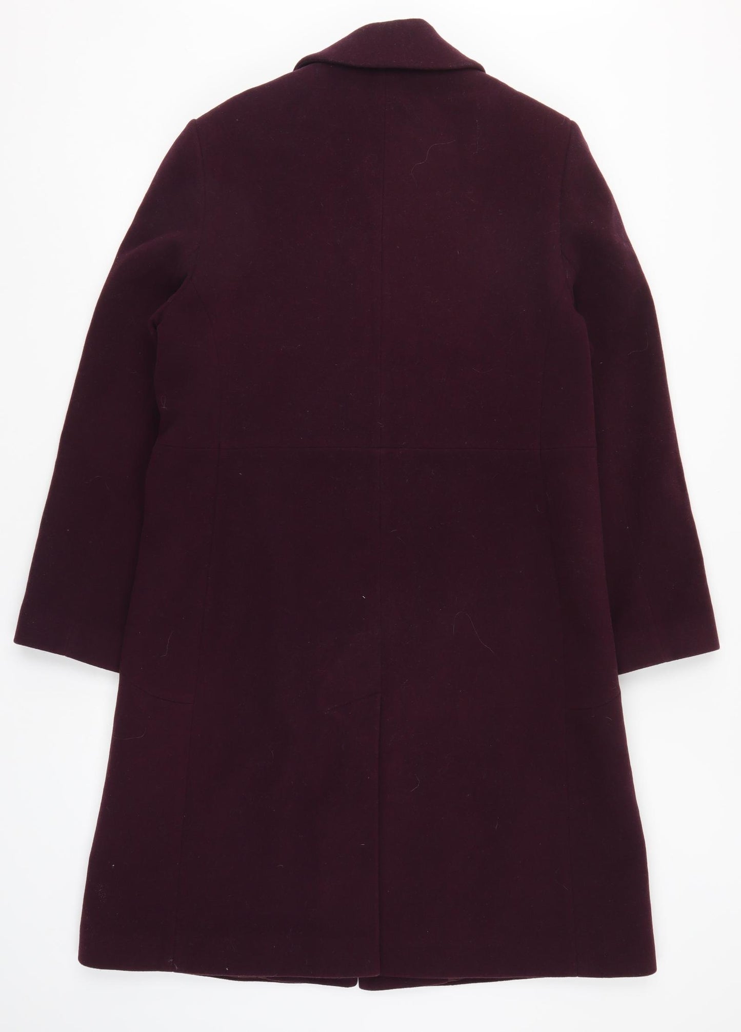BHS Womens Purple   Pea Coat Coat Size 14