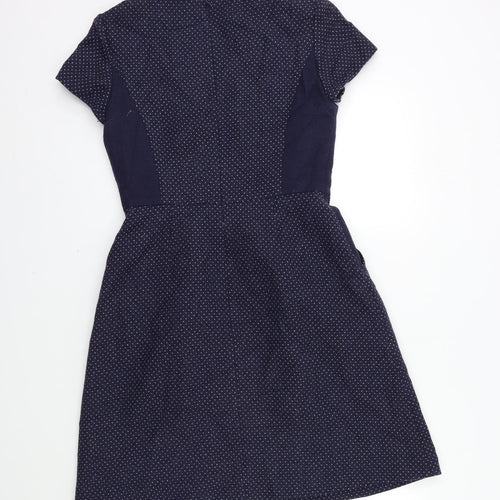 Hobbs Womens Blue   Fit & Flare  Size 10