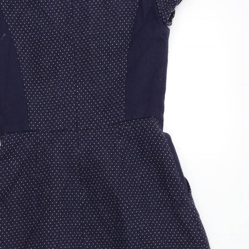 Hobbs Womens Blue   Fit & Flare  Size 10