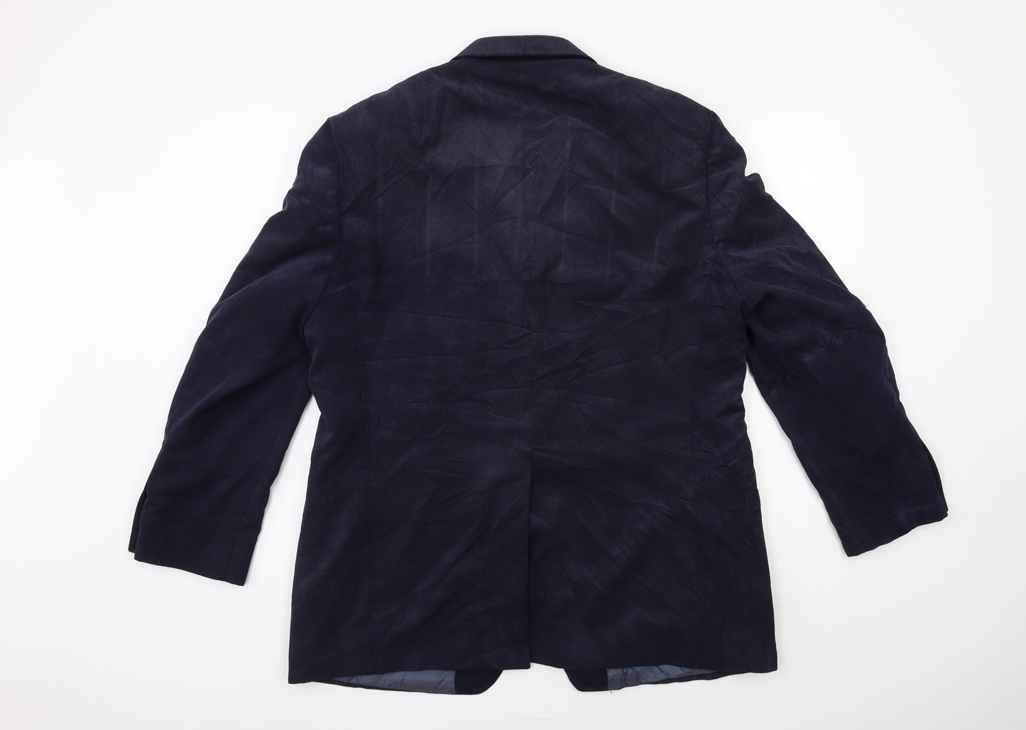 Marks and Spencer Mens Blue  Corduroy Jacket Suit Jacket Size 44