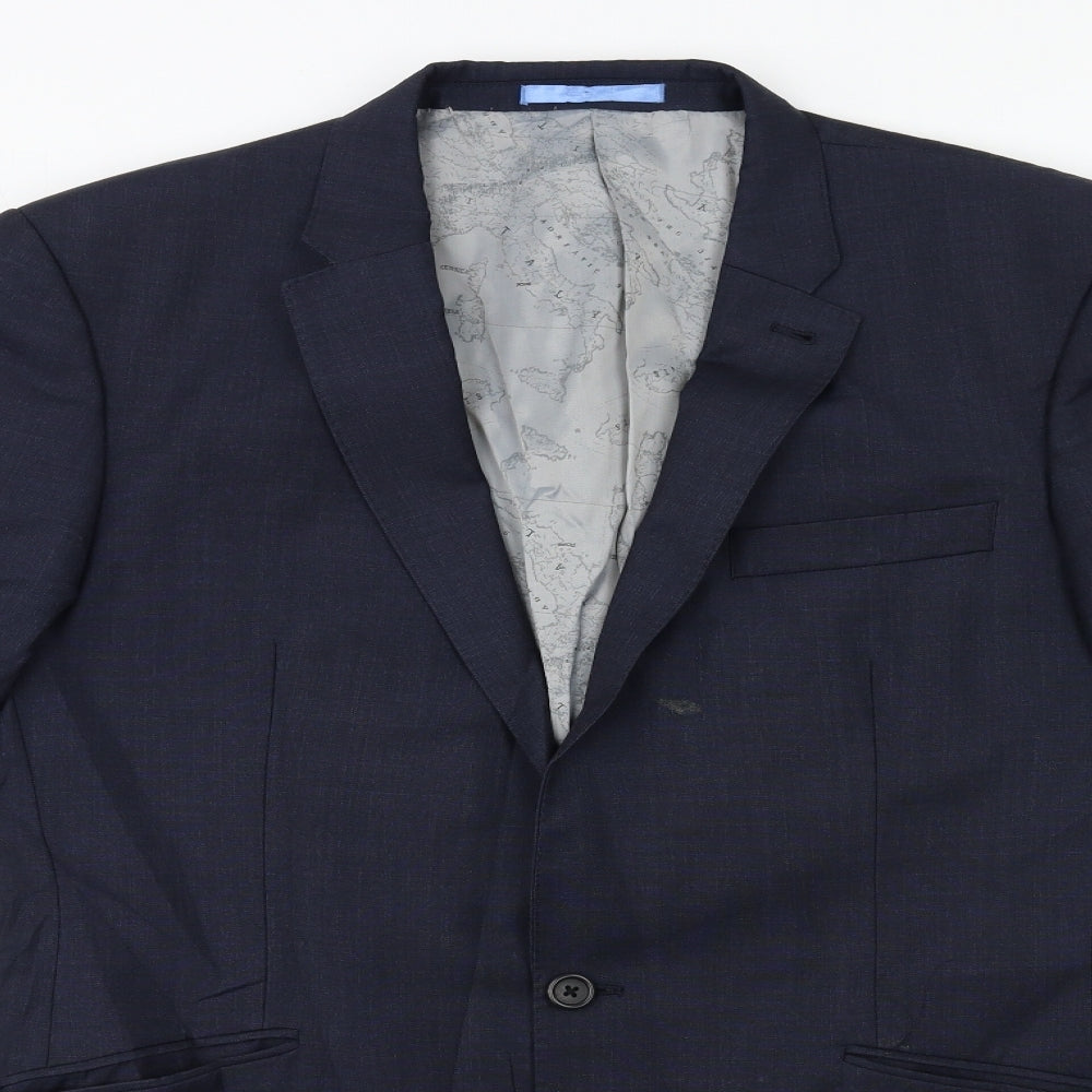 NEXT Mens Blue   Jacket Suit Jacket Size 42