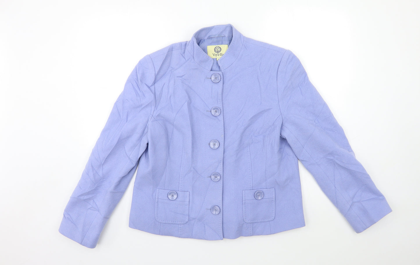 Viyella Womens Blue   Jacket  Size 14