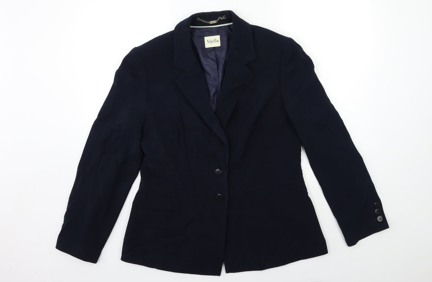 Viyella Womens Blue   Jacket Blazer Size 14