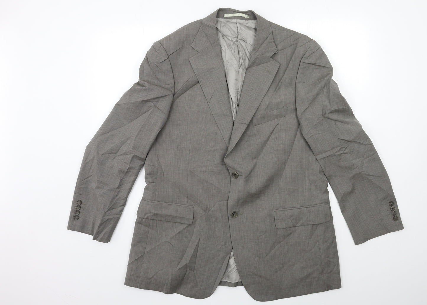 Marks and Spencer Mens Grey   Jacket Suit Jacket Size 42