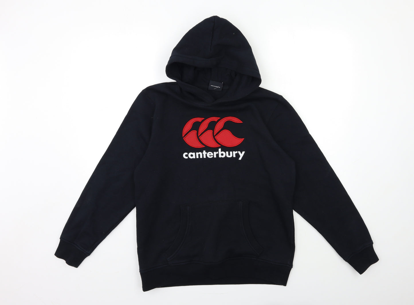 Canterbury Girls Black   Pullover Hoodie Size 14 Years